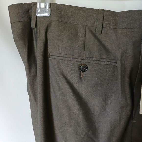 Sean John Mens Dress Pants Size 40W X 28L Color Tan/Brown - Picture 5 of 12